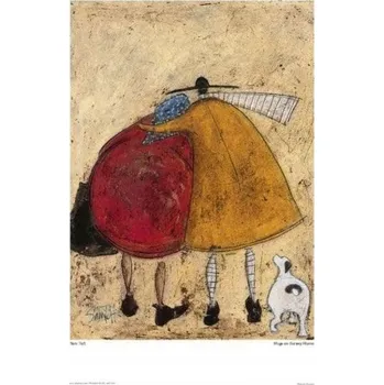 Obraz Plakát zvířata bez rámu 40 x 50 cm