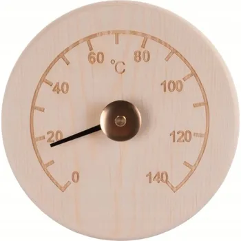 Teploměr 4Living kulatý, borovice