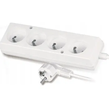 Napájecí kabel PRODLUŽOVACÍ KABEL 4 ZÁSUVKY 3 METRY S/U VOLTEO