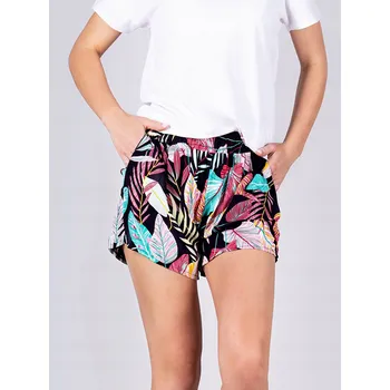 Dámské kraťasy YOCLUB dámské krátké viskózové kraťasy (šortky) velikost L/XL