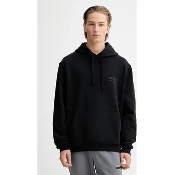 Dámská mikina Bavlněná mikina AllSaints UNDERGROUND M034NB černá 99X, vel. M