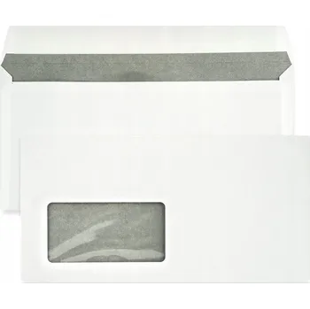 Obálka Obálka s okénkem DL (110 x 220 mm) bílá 1000 ks