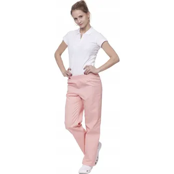Dámské zdravotnické/gastro kalhoty lososové barvy, XS