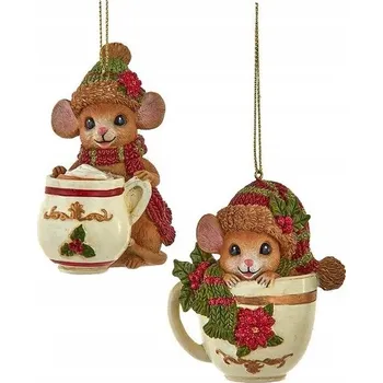 Vánoční ozdoba Zdobená Vánoční Koule , Smíšené sady 1 cm 1 ks