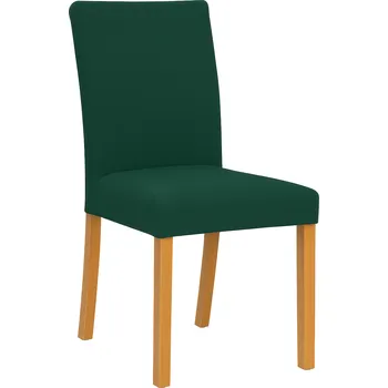 Potah na židli dobirkov.cz Univerzální elastické potahy na židle, tm. zelená barva – sada 1 / 4 / 6 ks Množství: 4 ks