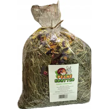 Krmivo pro hlodavce Plné koryto krmivo seno 0,3 kg