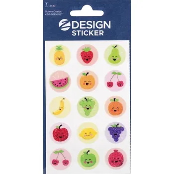 Samolepící etiketa Naklejki Owoce brokat 80x160 ZWECKFORM 4430 AVERY