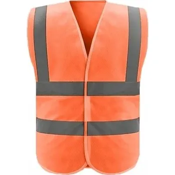 reflexní vesta Reflexní vesta - oranžová XL (horizontální + vertikální odraz) CE, EN20
