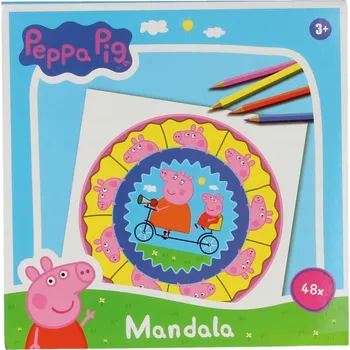 Umění Peppa Pig Mandala Wins-Holland