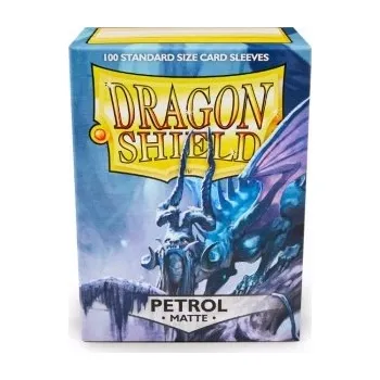 Příslušenství ke karetním hrám Obaly na karty Dragon Shield Matte Petrol 63 x 88 mm 100 ks