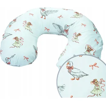 Polštář POLŠTÁŘ ROHLÍK NA KOJENÍ SPANÍ POVLEČENÍ Kerstin