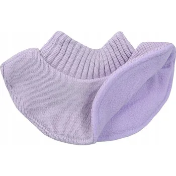 Nákrčník ZIMNÍ NÁKRČNÍK DÍVČÍ S ROLÁKEM DVOUVRSTVÝ ZATEPLENÝ FLEECEM 1-4 l Y856M