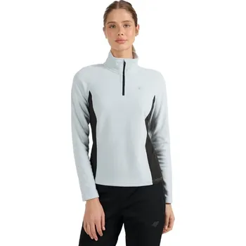 Pánská móda Dámská lyžařská flísová mikina 4F-FLEECE UNDERWEAR F064-WAW25UFLEF064-34S-LIGHT BLUE Modrá L