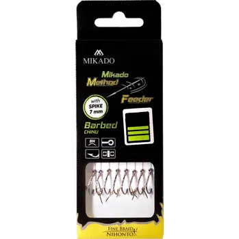 Rybářský háček Háčky MIKADO č. . 8 s šňůra návazcem a JEHLICÍ