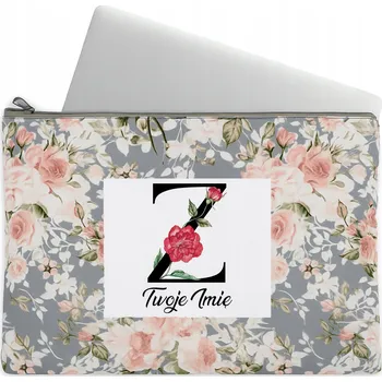 Pouzdro na mobilní telefon Pouzdro na Notebook / Tablet Obal Taška Květinový Monogram Iniciála Z