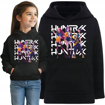 Dívčí mikina Miłym Druczkiem dětská mikina bavlna černá velikost 134