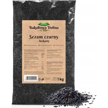 Sušená potravina Černý sezam Bakaliowa Dolina 1000 g