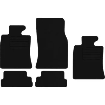 autokoberec Kobercové rohožky Edecor velurové 5 ks