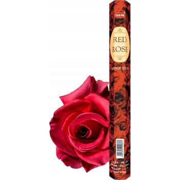 Čajovna Indické vonné tyčinky RED ROSE RŮŽE 20KS HEM