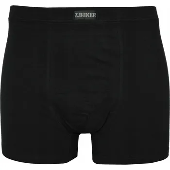 Pánské spodní prádlo Pánské boxerky XXL bavlněné 2XL hladké černé