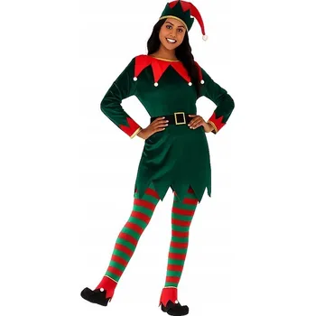 Karnevalový kostým KOSTÝM elfí outfit na Vánoce, velikost XL