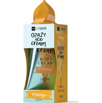 HISKIN Crazy Ice Cream Tělový krém - Mango 200 ml