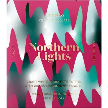 Čokoláda Goodio Bio bílá čokoláda Northern Lights / bean-to-bar