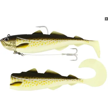 Umělá nástraha Gumová Nástraha Westin Crazy Daisy Jig 27cm 400gr Glow Gadus