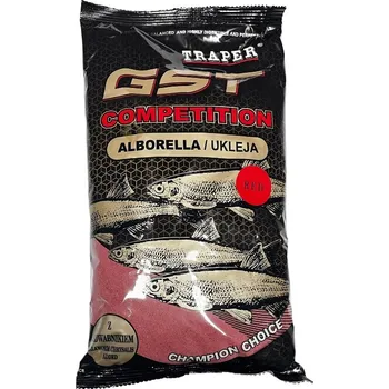 Návnadová surovina Návnada Traper method feeder kapr 1 kg Návnada GST Competition Ouklej červená