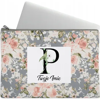 Pouzdro na mobilní telefon Pouzdro na Notebook / Tablet Obal Taška Květinový Monogram Iniciála P
