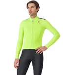 Cyklistický Mikina Castelli Puro 4, elektricky limetkový, velikost M