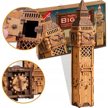 Dřevěný 3D Model Big Puzzle , 181 dílků, puzzle, Dárek