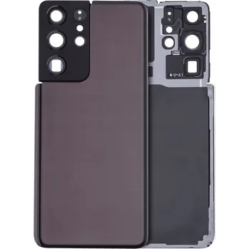 Pouzdro na mobilní telefon HQ Klapka PREMIUM zadní zadní kryt pro Samsung Galaxy S21 Ultra (hnědá)