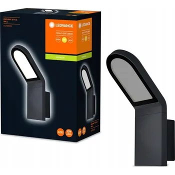 Nástěnné svítidlo Zahradní nástěnné svítidlo Ledvance černé s integrovaným LED zdrojem 12 W