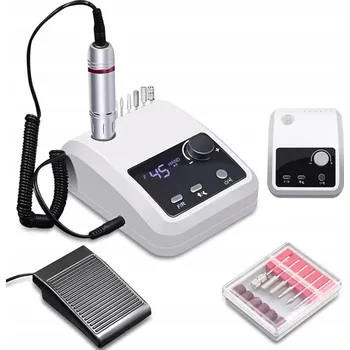 BRUSKA NA NEHTY MANIKÚRA PEDIKÚRA SILNÁ PROFESIONÁLNÍ SADA FRÉZ