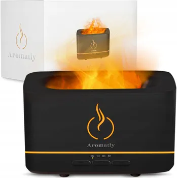 Zvlhčovač vzduchu Zvlhčovač vzduchu Aromatly - Flame 2 difuzér s efektem plamene a funkcí lampičky