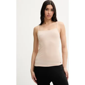 Top Tommy Hilfiger 2-pack béžová barva, UW0UW05957 80X, vel. S