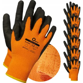 Pracovní rukavice Rukavice pracovní rukavice ODOLNÉ Ochranné rukavice vel. XL 10 6 párů