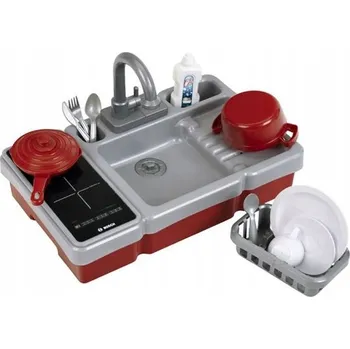 autíčko Sada Bosch Dřez s funkcí tekoucí vody + Příslušenství Světlo Zvuk 3+