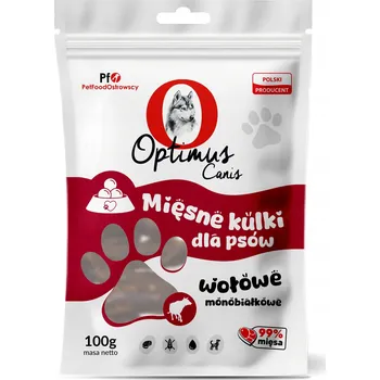 Pamlsek pro psa Masové kuličky pro psy hovězí monoproteinové