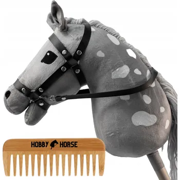 Hobby horsing HOBBY HORSE KŮŇ NA TYČI A4 HLAVA KONĚ HŘÍVA TYČ SKOKANÉ HŘEBEN