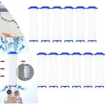 Sprchová hlavice Ijoynewk FILTR NA VODU SPRCHOVÁ SPRCHOVÁ HLAVICE - 12 KS bílá