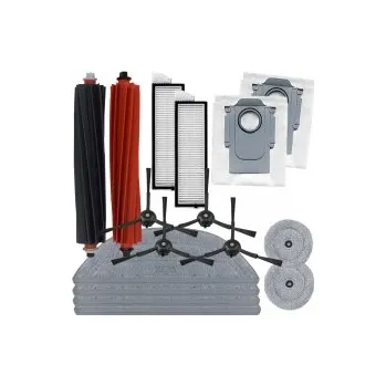 Sada příslušenství pro robotický vysavač Kartáče, HEPA filtry k vysavači XIAOMI Roborock S8 Max Ultra Black sada mopy a sáčky 16ks