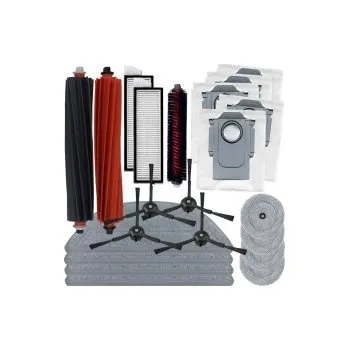 Sada příslušenství pro robotický vysavač HEPA filtry, kartáče k vysavači XIAOMI Roborock S8 Max Ultra White sada sáčků a mopy 22ks