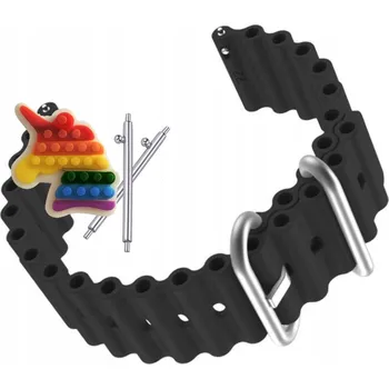 Pásek Řemínek pro chytré hodinky Odsslgw Chytré Hodinky, barva silikonová vlna, nastavitelný