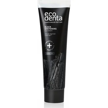 zubní pasta Zubní pasta Ecodenta Black Whitening Toothpaste s uhlím 100 ml