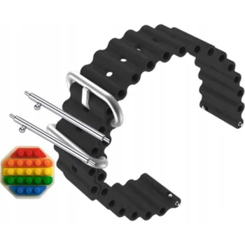 Pouzdro na mobilní telefon Pásek Řemínek pro Realme Watch 1, Silikon Vlna Barva, nastavitelný