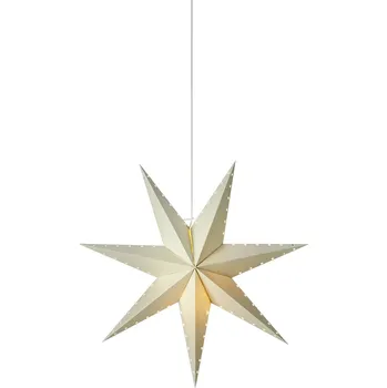 Vánoční dekorace Markslöjd Lively šedá závěsná hvězda 45 cm
