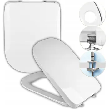 WC sedátko WC sedátko KRÓLOWIE SEDESÓW Roca Gap bílé duroplast