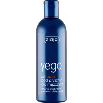 Sprchový gel Ziaja Yego Activ, sprchový gel pro muže, 300 ml
